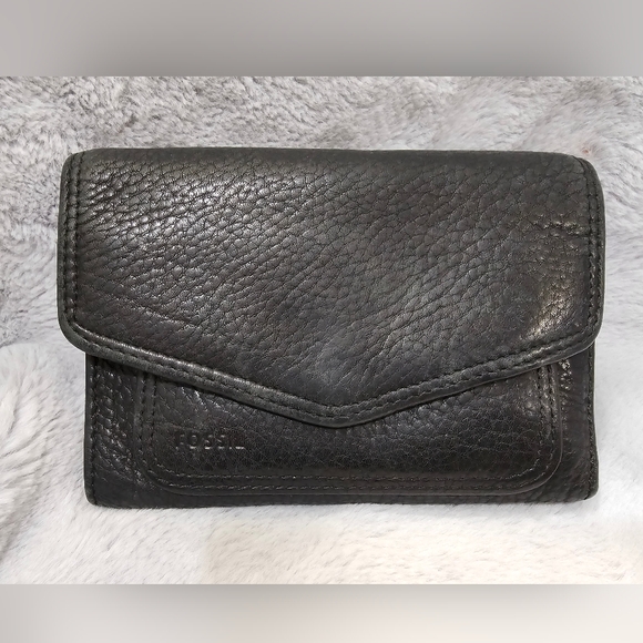 Fossil full genuine leather wallet - Picture 2 of 10